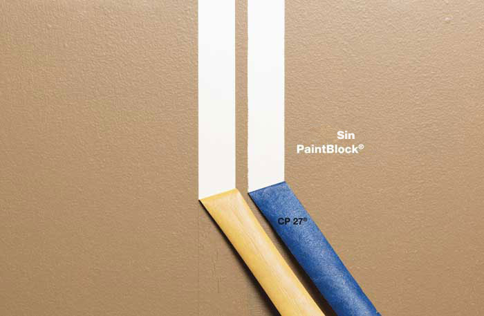 Comparación punto por punto de la cinta de pintor FrogTape® Delicate Surface y la cinta azul (CP 27®)